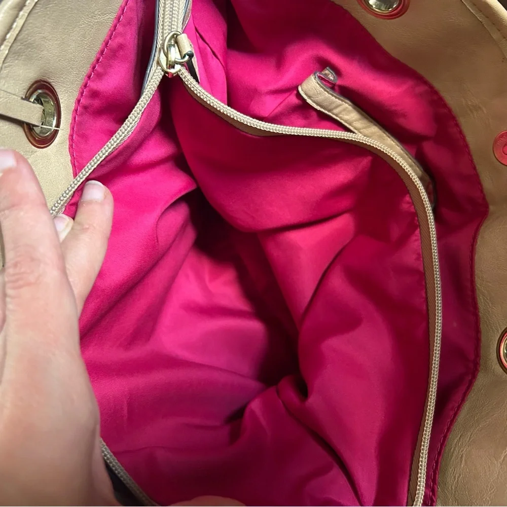 [Anne Klein] Green Paisley Pattern Purse